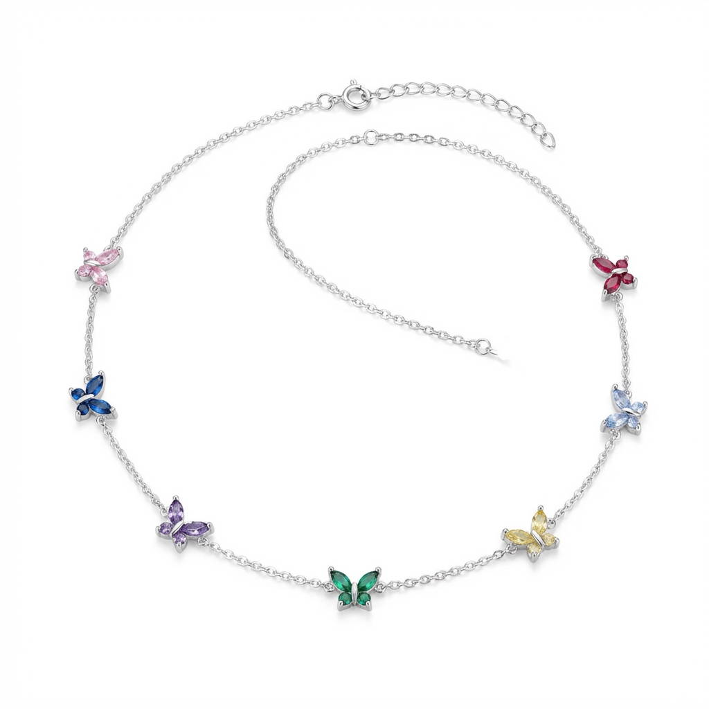 Cadena chocker Butterfly