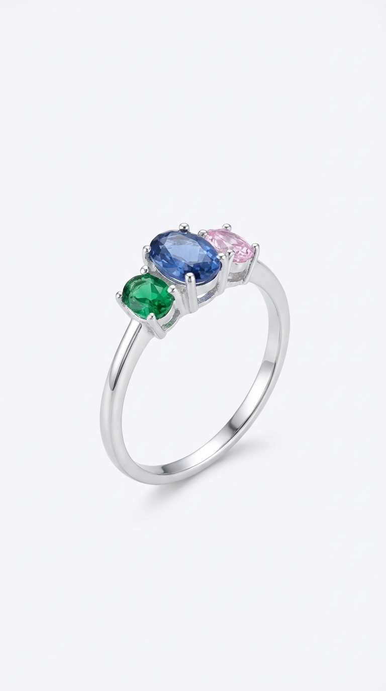 Anillo tres colores