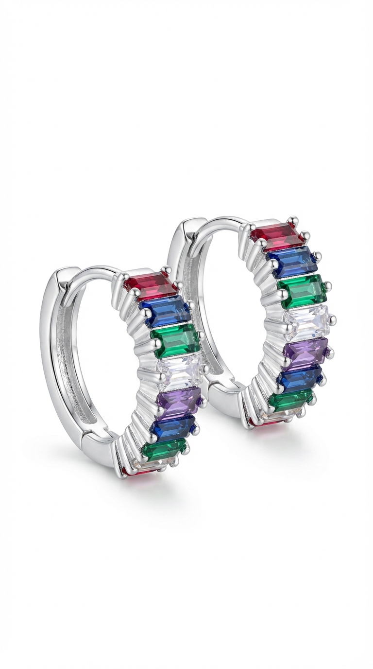 Aros cristal colores
