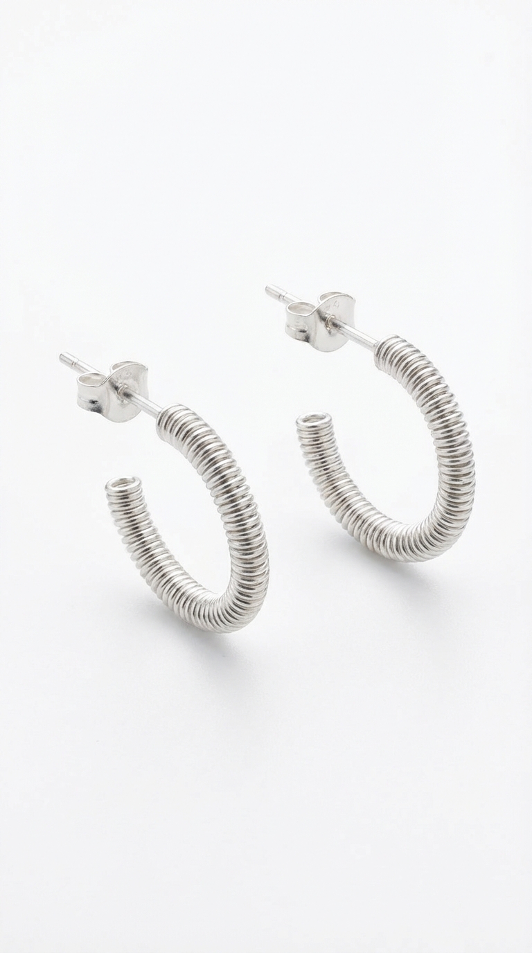 Aros pasante semi Argolla