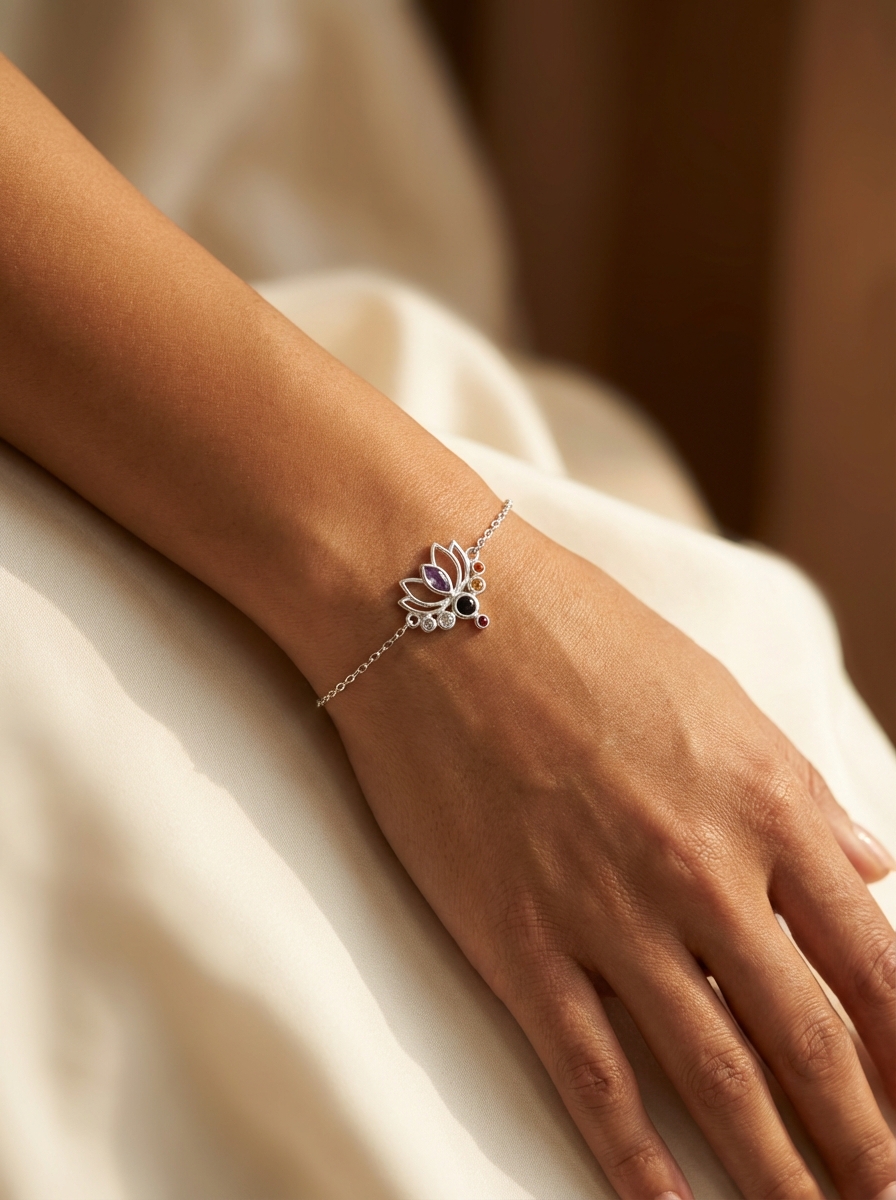 Pulsera flor de loto - Miniatura 2