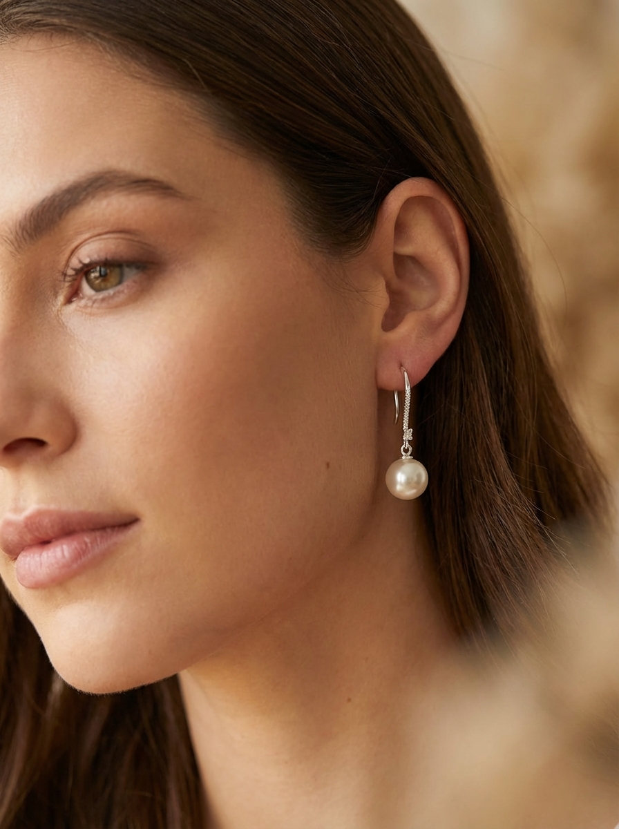 Aros Anzuelo Perlas - Miniatura 2