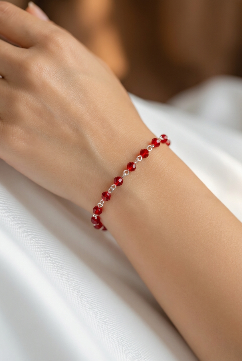 Pulsera cristal rojo - Miniatura 2