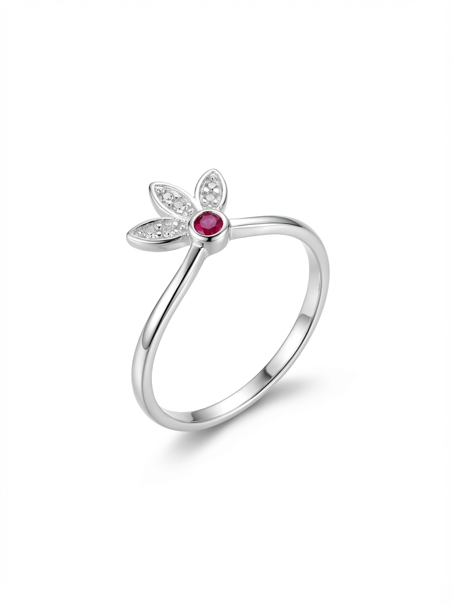 Anillo flor