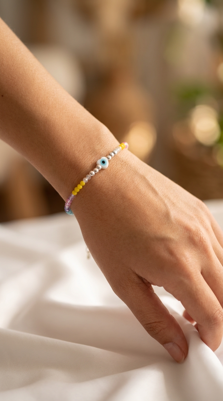 Pulsera cristal ojito - Miniatura 2