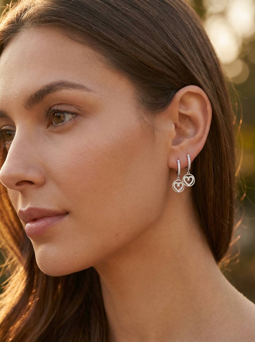 Aros Corazón Grande - Miniatura 2