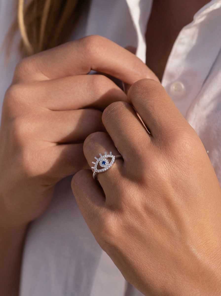 Anillo ojo grande - Miniatura 2