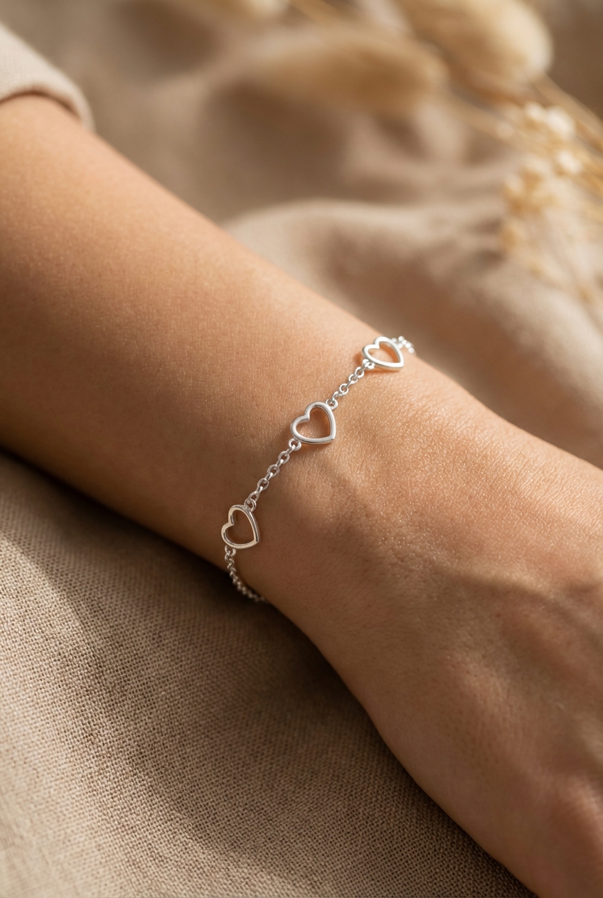 Pulsera 3corazones - Miniatura 2